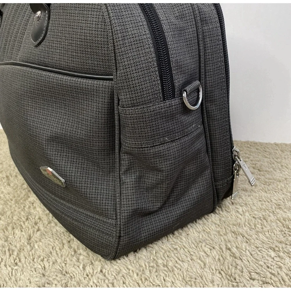 RICARDO Beverly Hills Carry-On Suitcase Satchel‎ Bag Weekender Travel Dark Gray
